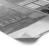 Draagland, OF Uitzicht en toren voor brandweerpost Poster (Hoek)