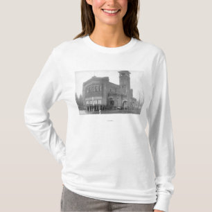 Draagland, OF Uitzicht en toren voor brandweerpost T-shirt