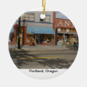 Draagland Oregon Keramisch Ornament (Voorkant)