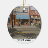 Draagland Oregon Keramisch Ornament (Links)