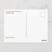 Draagland Roos Garden, OF Briefkaart (Achterkant)