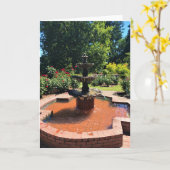 Draagland Roos Garden, OF Kaart (Gele Bloem)