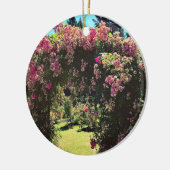 Draagland Roos Garden, OF Keramisch Ornament (Links)