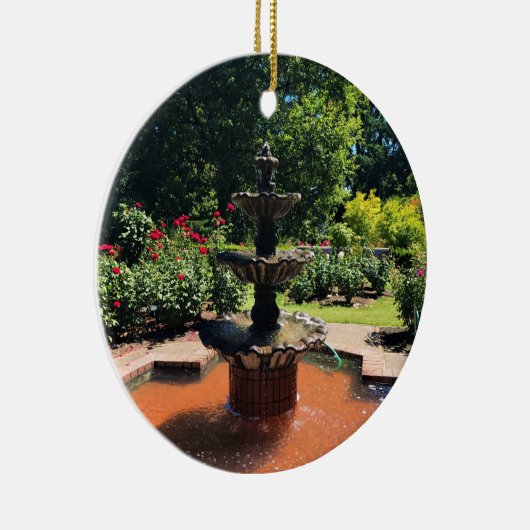 Draagland Roos Garden, OF Keramisch Ornament (Rechts)