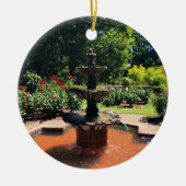 Draagland Roos Garden, OF Keramisch Ornament (Voorkant)