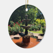 Draagland Roos Garden, OF Keramisch Ornament (Links)