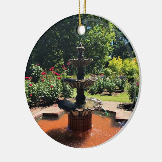 Draagland Roos Garden, OF Keramisch Ornament (Links)