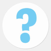 Draagmerkstickers en envelopzegels ronde sticker (Voorkant)