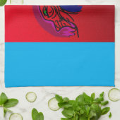 Draagmodekeukenhanddoek Theedoek (Gevouwen)