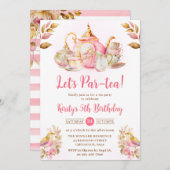 Draagpartij bij de waterverf aardbei kaart (Voorkant / Achterkant)