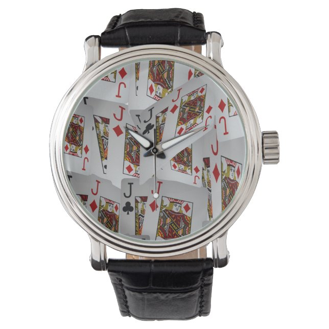 Draagpotkaartenpatroon, Horloge (Voorkant)