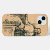 Draagpotloodgrafiek op het vliegtuig Case-Mate iPhone case (Achterkant (horizontaal))