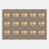 Draagpotloodgrafiek op het vliegtuig inpakpapier vel (Voorkant 2)