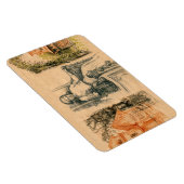 Draagpotloodgrafiek op het vliegtuig magneet (Rechterzijde)