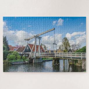 Draagpuzzel voor houten brug legpuzzel