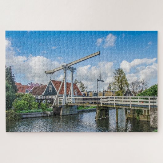 Draagpuzzel voor houten brug legpuzzel (Horizontaal)