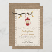 Draagrepetitie van de Herfst van de Camping van de Kaart (Voorkant / Achterkant)