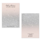 Draagscherm voor Blush zilveren glitter-juwelen