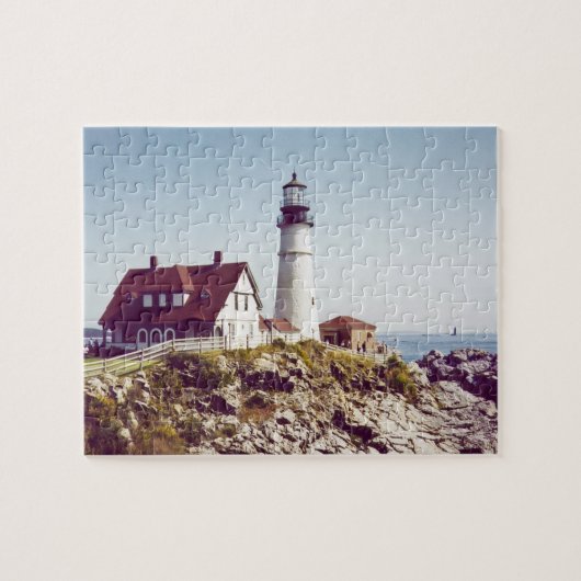 Draagse vuurtoren legpuzzel (Horizontaal)
