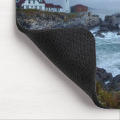 Draagse vuurtoren op zonsopgang muismat (Hoek)