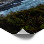 Draagse vuurtoren op zonsopgang poster (Hoek)