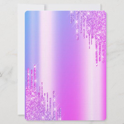 Draagt de 18e verjaardag van Violet Chic Silver Kaart (Achterkant)