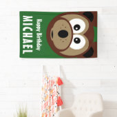 Draagt de Gelukkige Verjaardag van het kind Spandoek (Insitu)