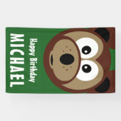 Draagt de Gelukkige Verjaardag van het kind Spandoek (Horizontaal)