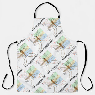 Draagt het leven je alleen maar? Mosquito Anatomy Schort