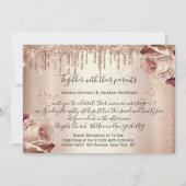 Draagt het Roos Gold Rozen Burgundy op in Marsala Kaart (Achterkant)