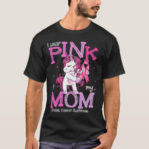 Draagt Roze Voor Mijn Moeder T-shirt Borstkankerbe