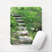 Draagtas in het bosmuis muismat (Met muis)