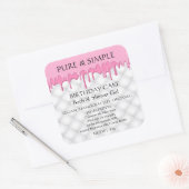 Draagtas met bakzeil-schoeisel — Handgemaakte prod Vierkante Sticker (Envelop)