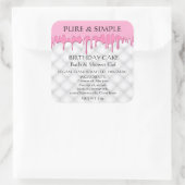 Draagtas met bakzeil-schoeisel — Handgemaakte prod Vierkante Sticker (Tas)