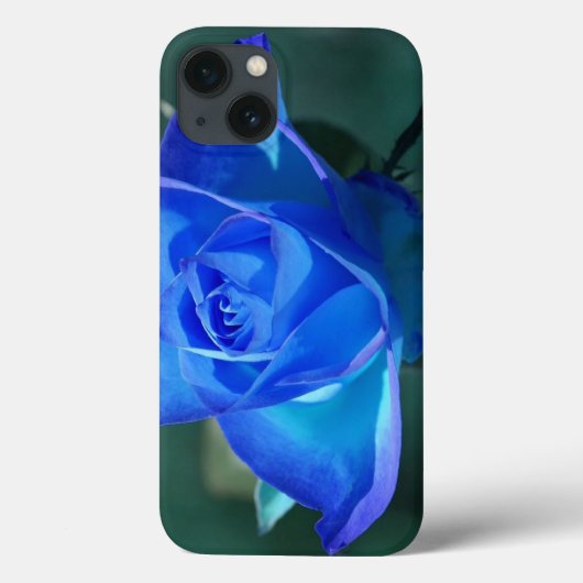 Draagtas met blauw blauw Roos Case-Mate iPhone Case (Achterkant)