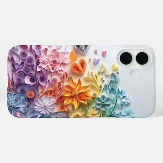 Draagtas met bloemen Case-Mate iPhone case (Achterkant (horizontaal))