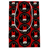 Draagtas met briefje met briefje met briefje medium cadeauzakje (Voorkant)