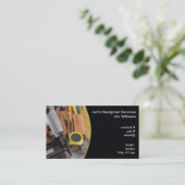 Draagtas met gereedschap visitekaartje (Staand voorkant)