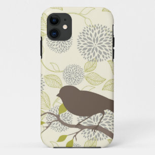 Draagtas met vogel en ventilator iPhone 11 Hoesje