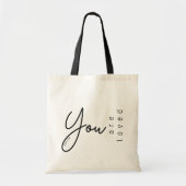 Draagtas voor dames | Je bent geliefd: Schrift (Voorkant)