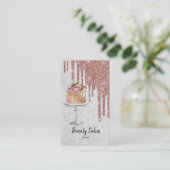 Draagtassen tijdens de huwelijksdag visitekaartje (Staand voorkant)