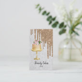 Draagtassen tijdens de huwelijksdag visitekaartje (Staand voorkant)