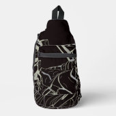 Draagzak voor vader en zoon sling bag (Voorkant)