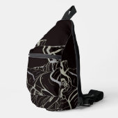 Draagzak voor vader en zoon sling bag (Rechterhoek)