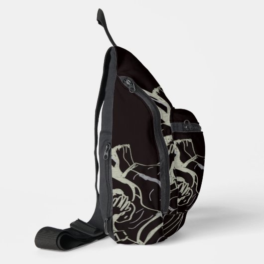 Draagzak voor vader en zoon sling bag (Links)