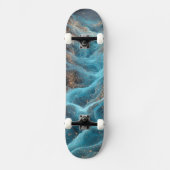 Draai abstract persoonlijk skateboard (Voorkant)