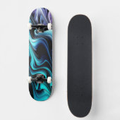 Draai abstract persoonlijk skateboard (Voorkant)