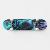 Draai abstract persoonlijk skateboard (Horizontaal)