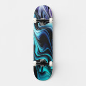 Draai abstract persoonlijk skateboard (Voorkant)