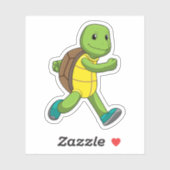 Draai als draaiende motor sticker (Vel)